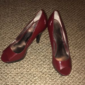 Burgundy Heels